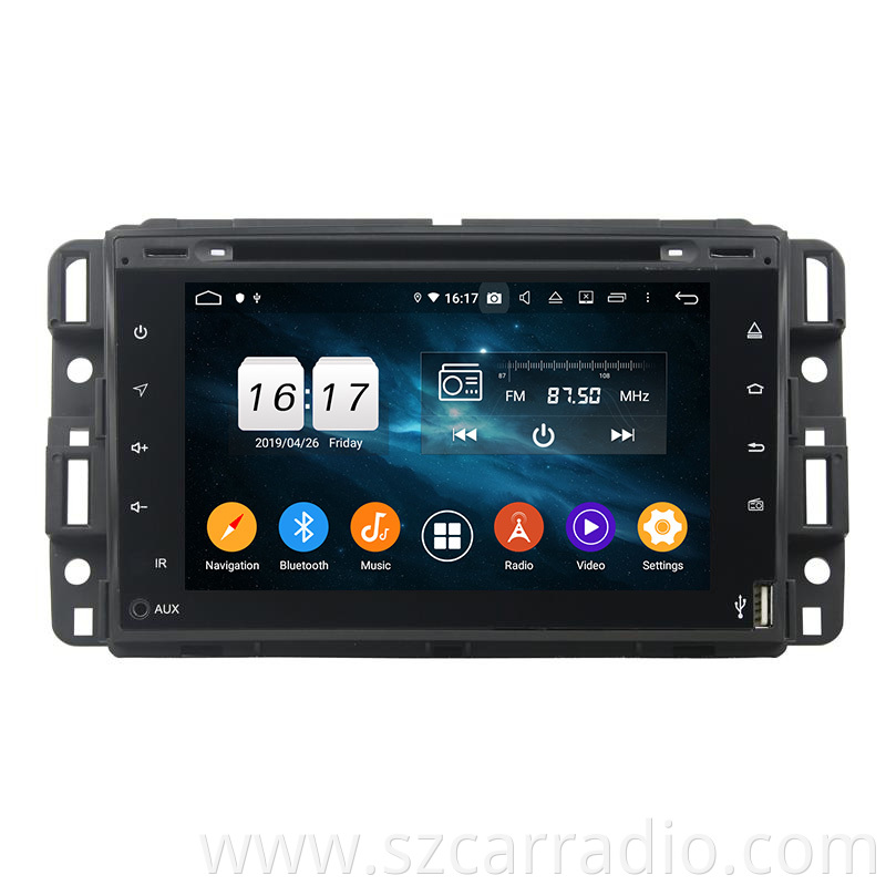 GMC 2007-2012 dvd player touch screen